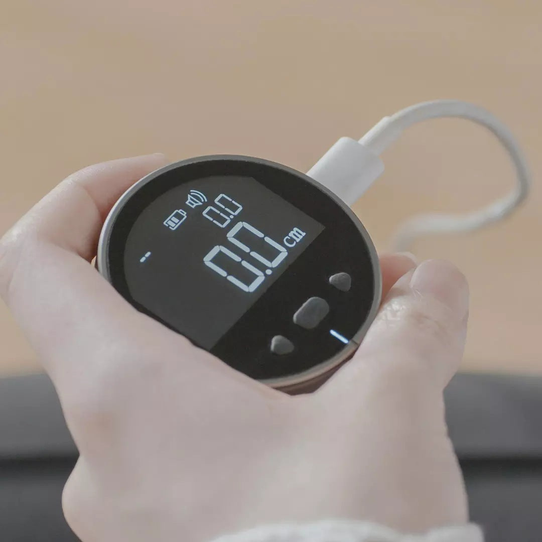 Distance Measuring Instrument Electronic Measuring Ruler Tape Measure High Definition Digital LCD High Precision Electronic Measuring Ruler Tool.
