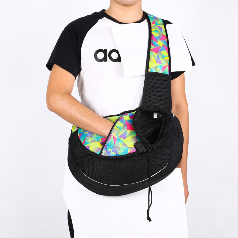 Carrying Pets Bag Women Outdoor Portable Crossbody Bag For Dogs Cats Pet Products.