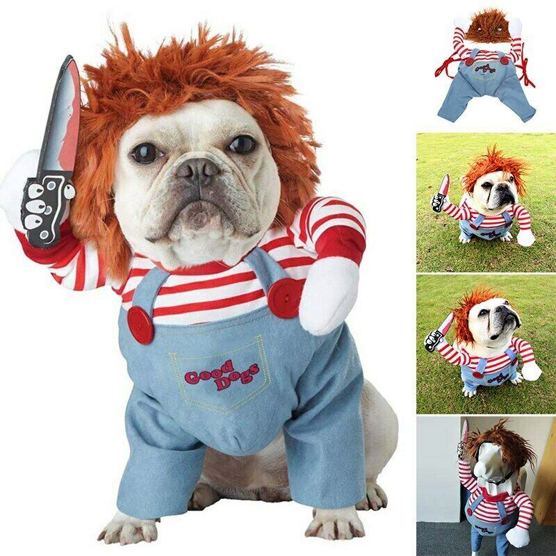 Halloween Pet Costume Pet Dog Cosplay Costume Scary Costume Party Gatherings
