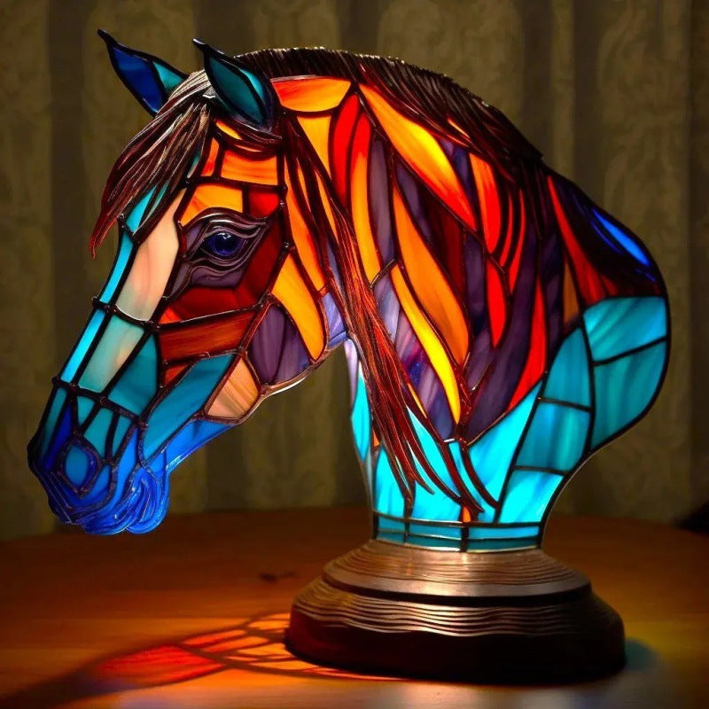 3D Colored Animal Light Desk Lamp Animal Series Decorative Night Light Animal Elephant Owl Cat Vintage Table Lamp Home Decoration.