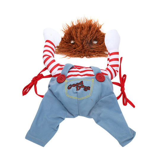 Halloween Pet Costume Pet Dog Cosplay Costume Scary Costume Party Gatherings