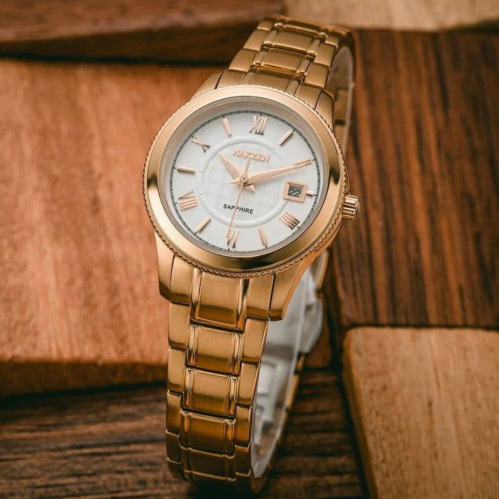 NAKZEN Brand Luxury Gold Bracelet Women Quartz Watch Ladies Fashion Dress Jewelry Gifts Wristwatch For Girls Female Clock 2018.