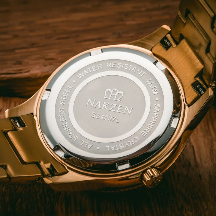 NAKZEN Brand Luxury Gold Bracelet Women Quartz Watch Ladies Fashion Dress Jewelry Gifts Wristwatch For Girls Female Clock 2018.