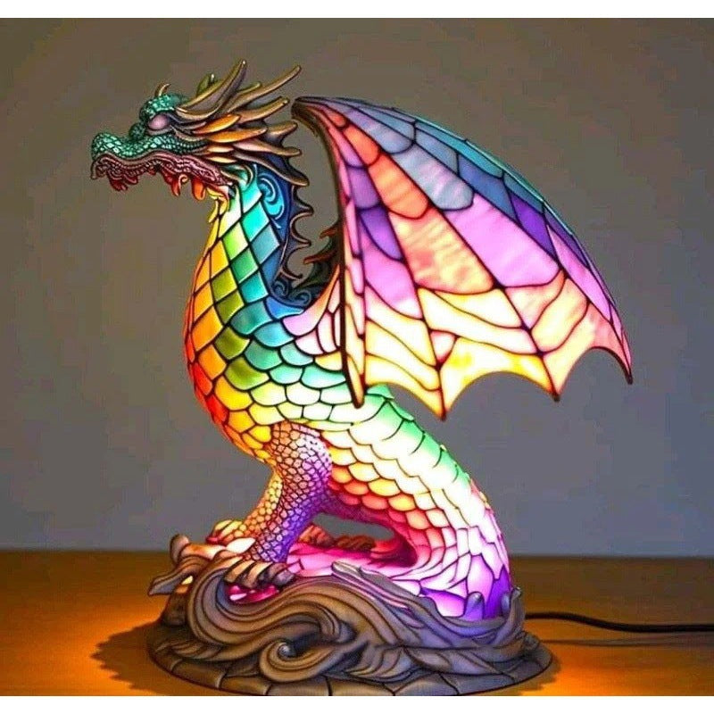 3D Colored Animal Light Desk Lamp Animal Series Decorative Night Light Animal Elephant Owl Cat Vintage Table Lamp Home Decoration.