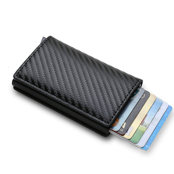 Smart Minimalist Card Holder - Slim RFID Blocking Wallet