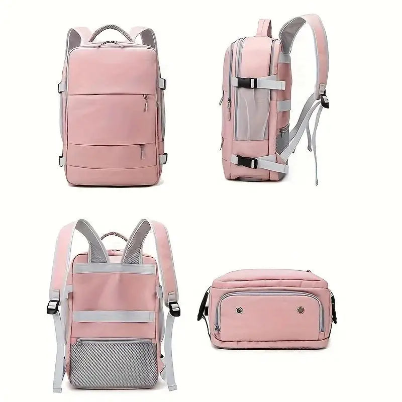 Large Capacity Women's Journey Backpack with Multifunction & Waterproof-3