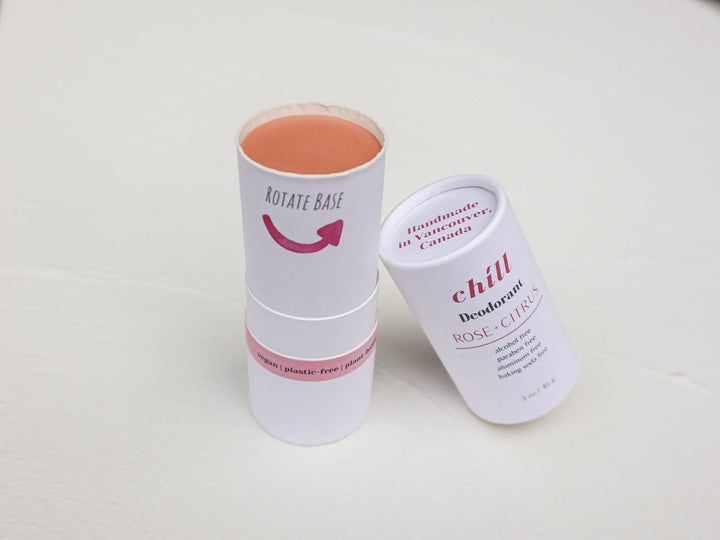 Natural Deodorant Stick - Rose & Citrus.