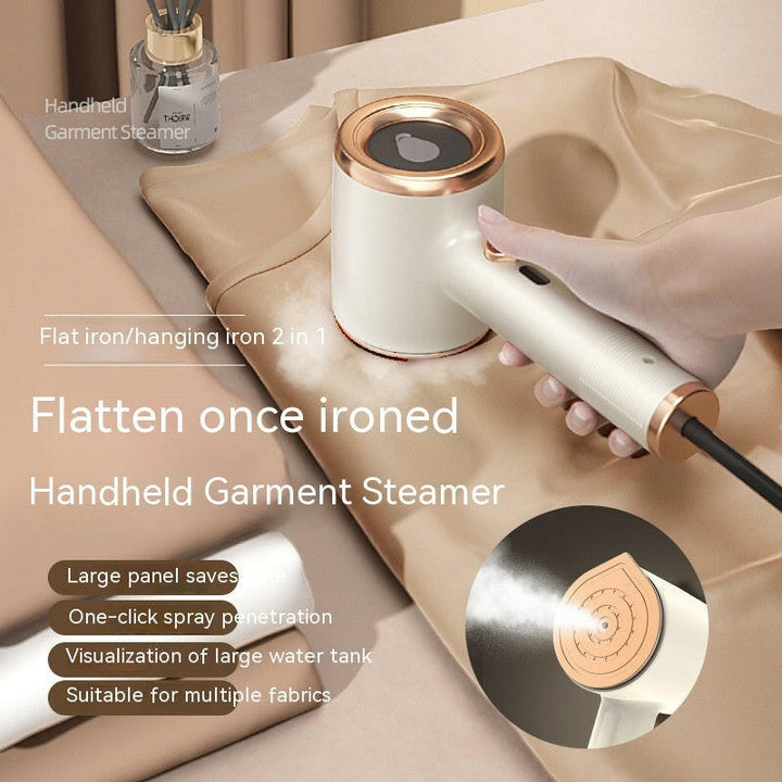 Mini Portable Handheld Garment Steamer Fabric Steam Iron For Clothes Travel Home Appliances Vertical US Plug Ironing Machine.