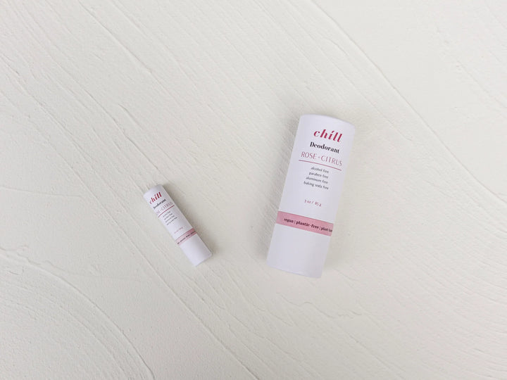 Natural Deodorant Stick - Rose & Citrus.