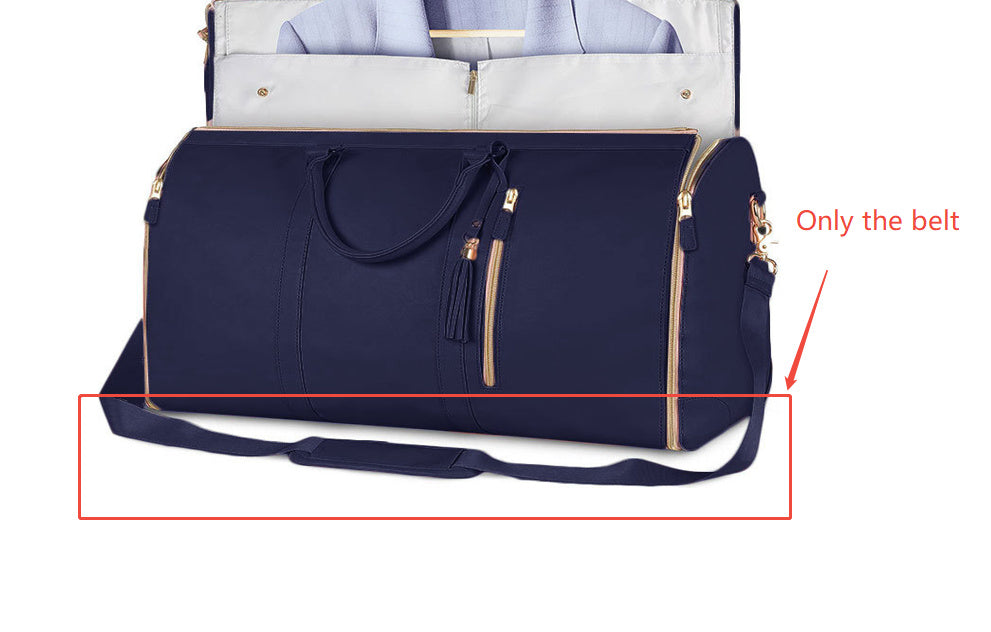 Large Capacity Travel Duffle Bag Women's Handbag Folding Suit Bag Waterproof Clothes Totes.