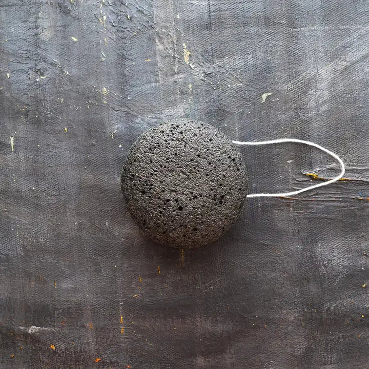 Konjac Facial Sponge - Charcoal.
