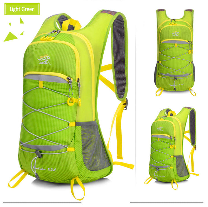 25L Hiking & Cycling with 2L Waterproof Backpacks.