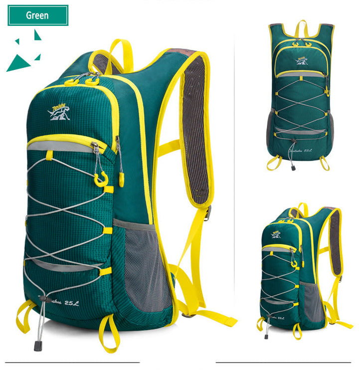 25L Hiking & Cycling with 2L Waterproof Backpacks.