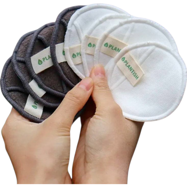 Reusable Cotton Rounds - Eco-Friendly Makeup Remover Pads (16 Pack)