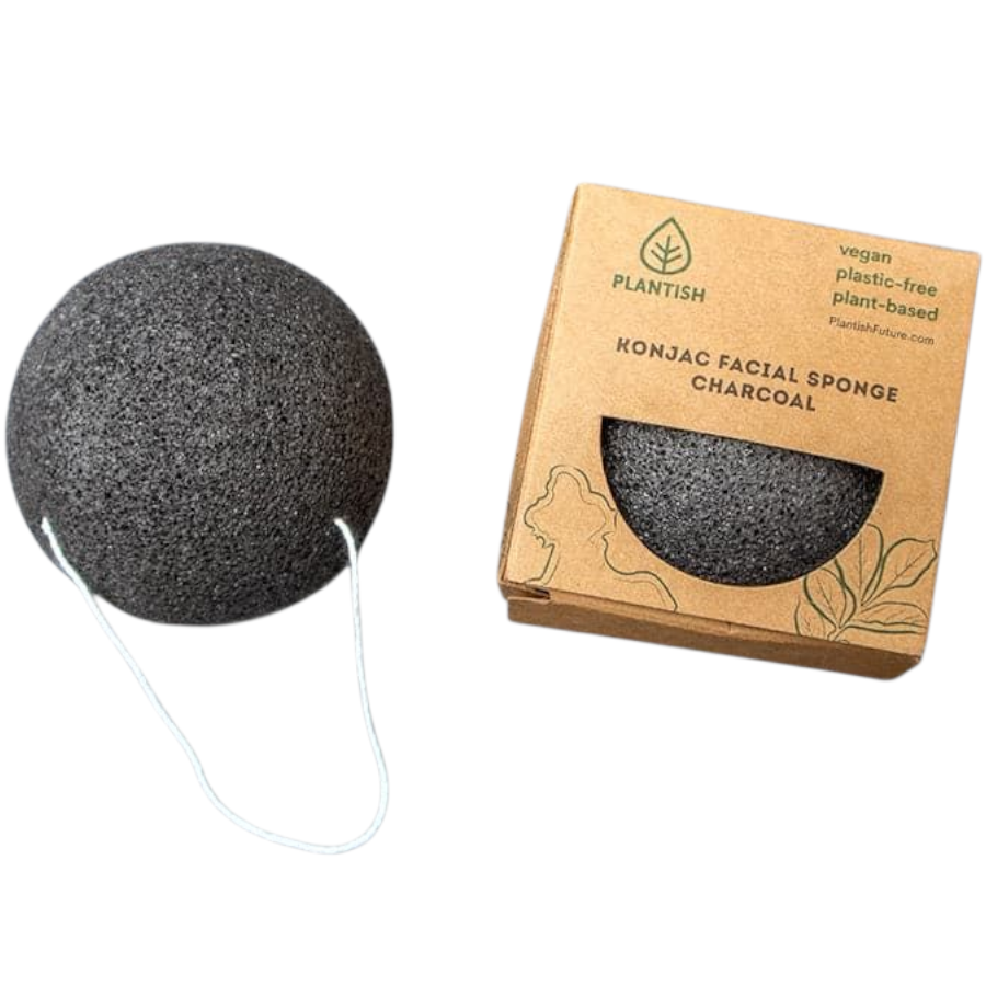Konjac Facial Sponge - Charcoal